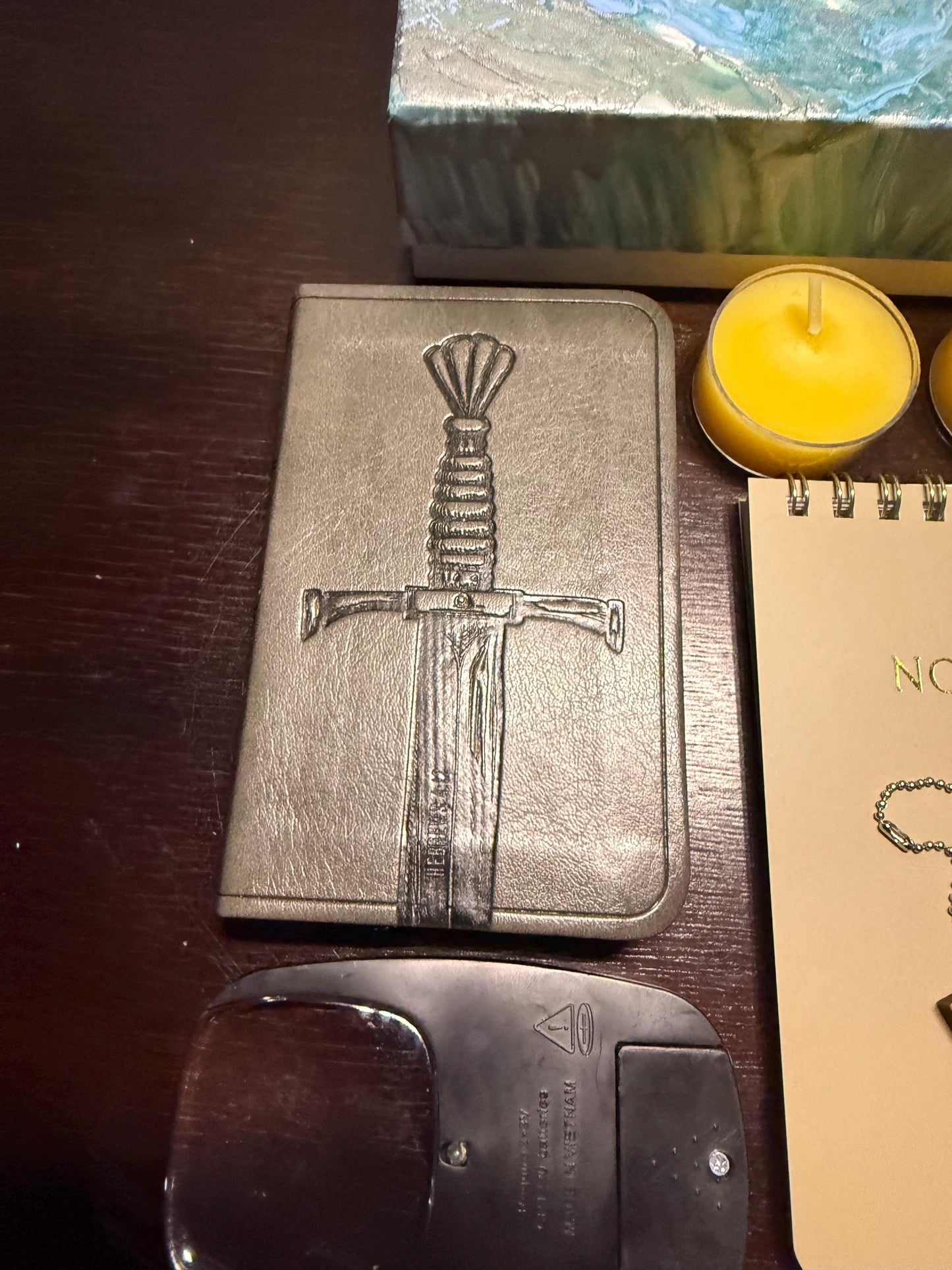 Handpainted ESV Bible Box Gift Set | Red Letter| New Testament